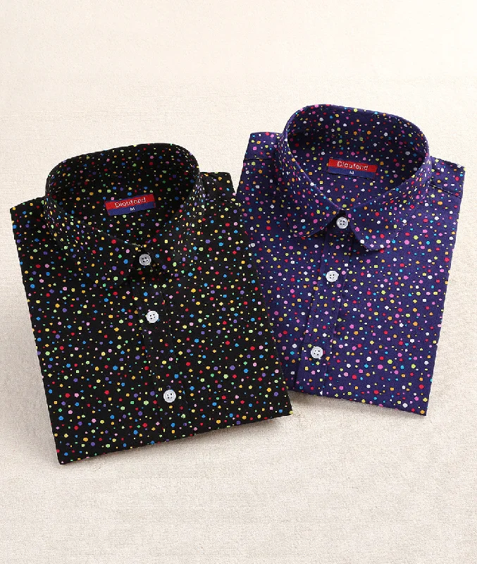 Polka Dot Green Women Blouses Long Sleeve Shirts Turn Down Collar Ladies Clothing Casual Plus Size Tops For Women-- Graphic T-Shirt Round Neck Polyester Polka Dot Green Women Blouses Long Sleeve Shirts Turn Down Collar Ladies Clothing Casual Plus Size Tops For Women-- Graphic T-Shirt Round Neck Polyester