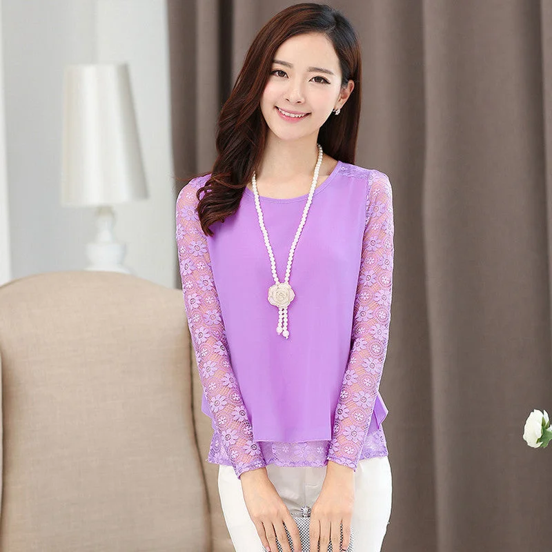 Long Sleeve Purple