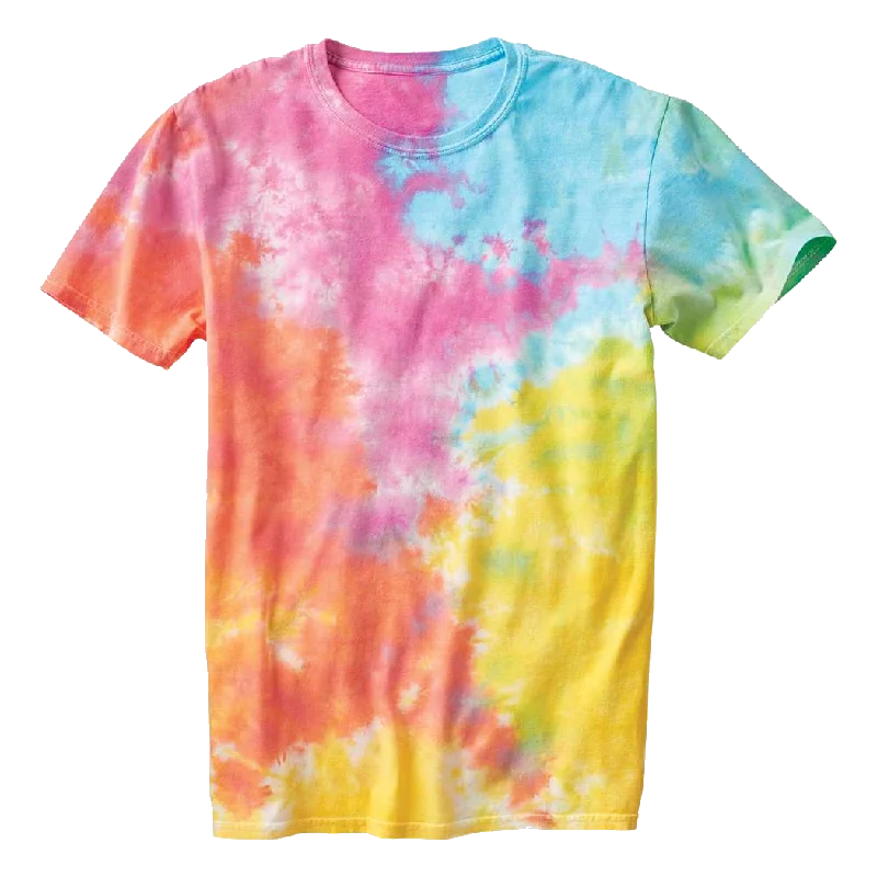 640VR Slushie Crinkle Tie Dye T-shirt-- Casual Formal Business