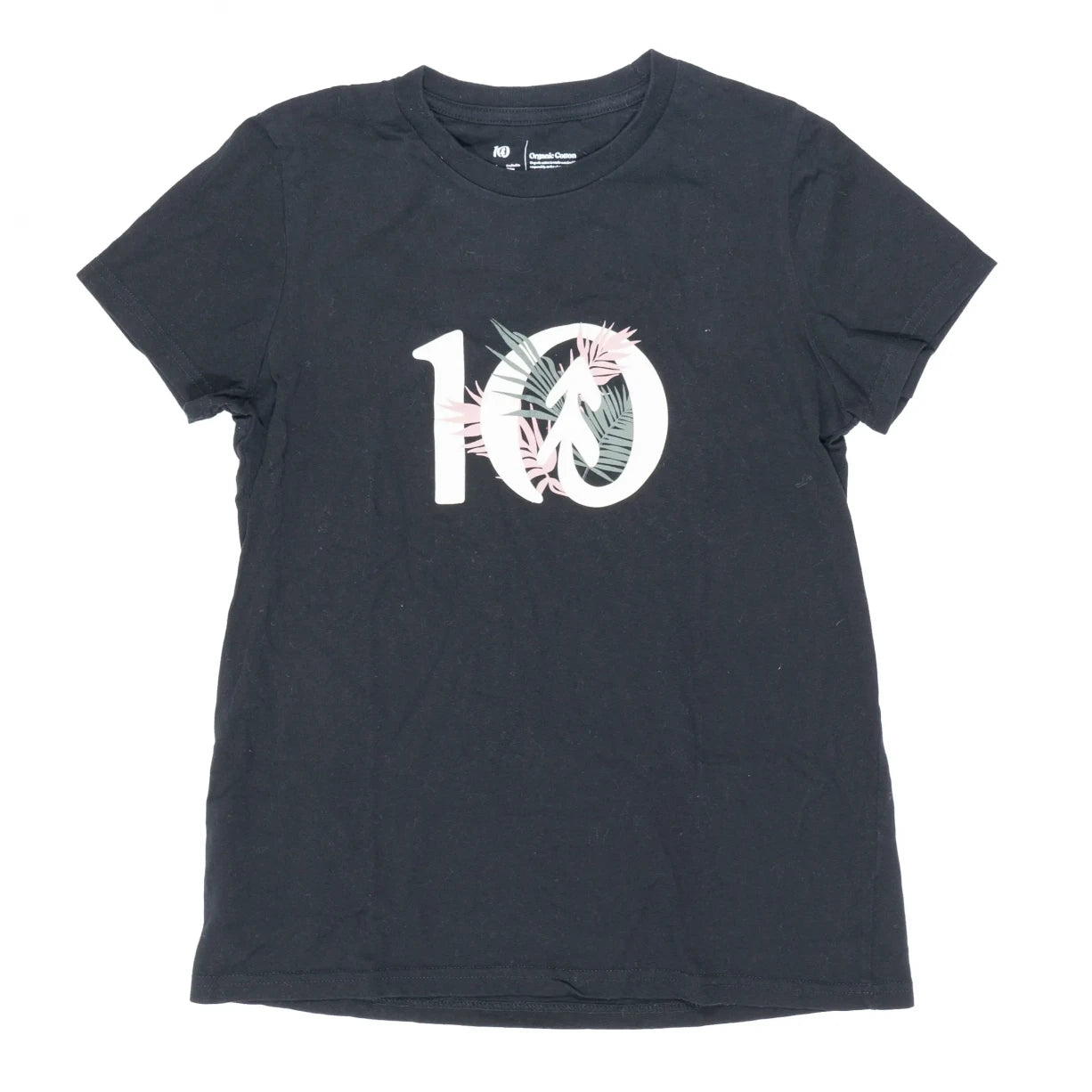 Tentree Organic Cotton Tropical Ten T Shirt - Women's-- Embroidered Appliqued Beaded Tentree Organic Cotton Tropical Ten T Shirt - Women's-- Embroidered Appliqued Beaded