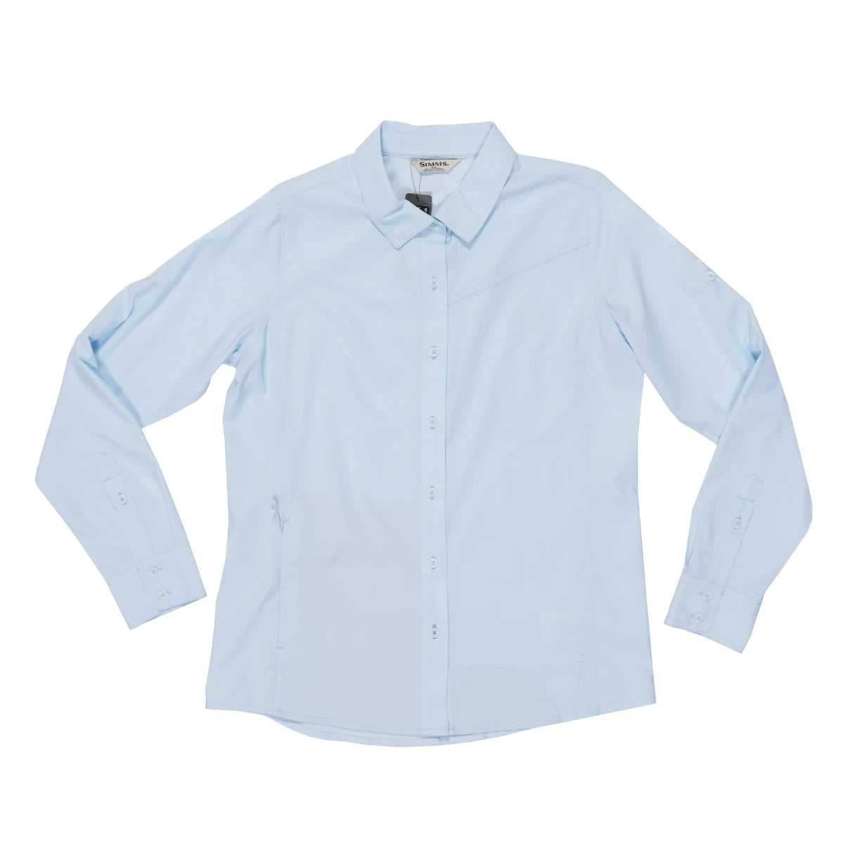 Simms Isle Shirt-- Satin Blend Silk Blend Wool Blend