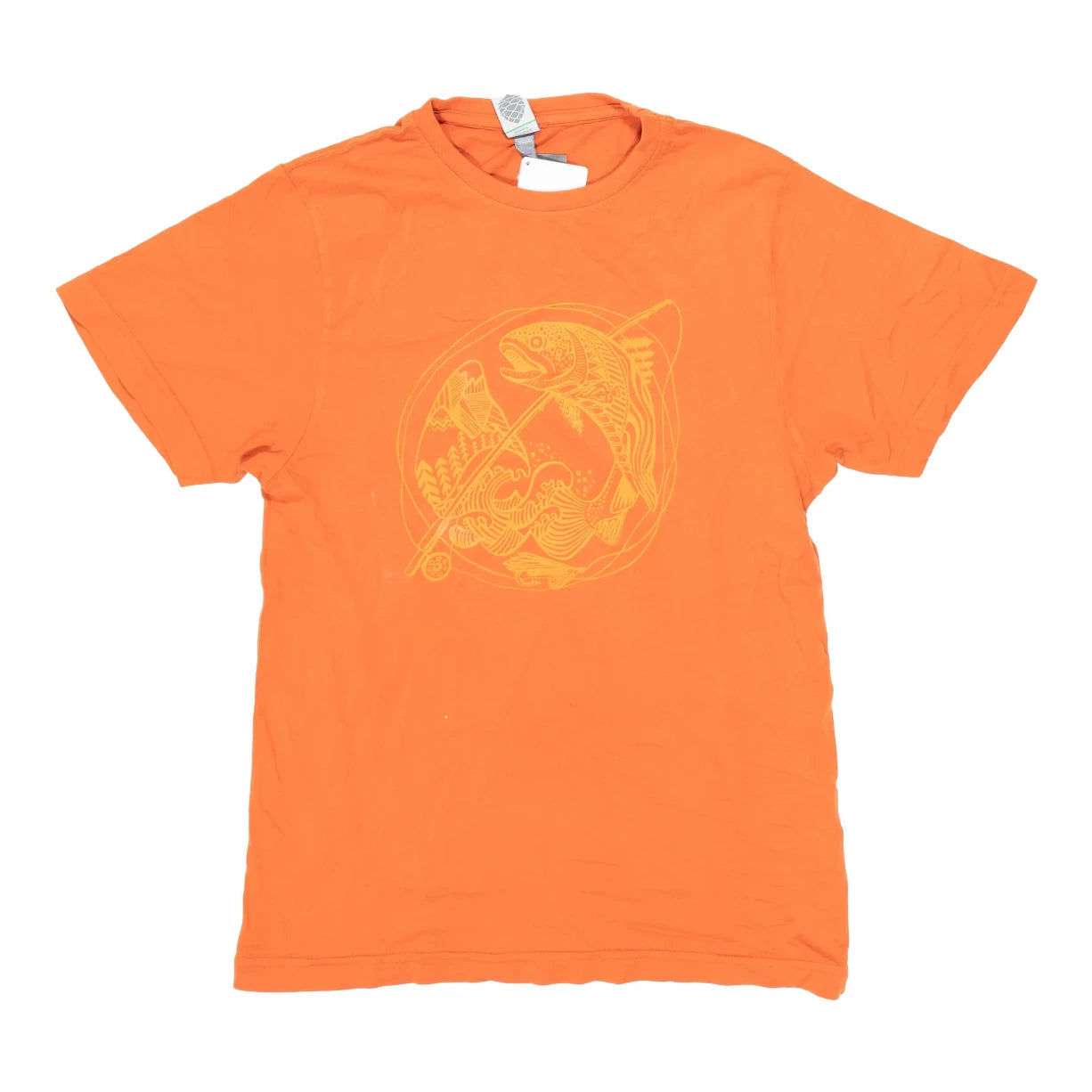 Stio Trout Tee Shirt (SAMPLE)-- Cotton Fabric Linen Fabric Terry Fabric