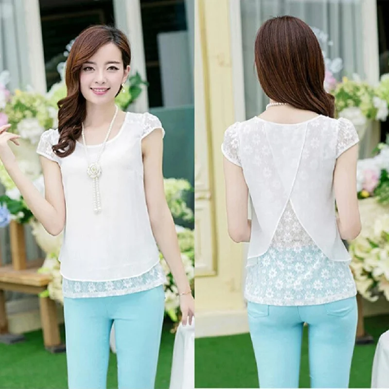 Short Sleeve White