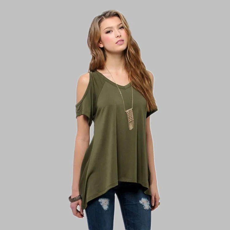 Tank Tops Women v-Neck hole on shoulder Loose T Shirt Ladies female sexy clothes loose Vest tanks-- Cozy Warm Stylish Tank Tops Women v-Neck hole on shoulder Loose T Shirt Ladies female sexy clothes loose Vest tanks-- Cozy Warm Stylish