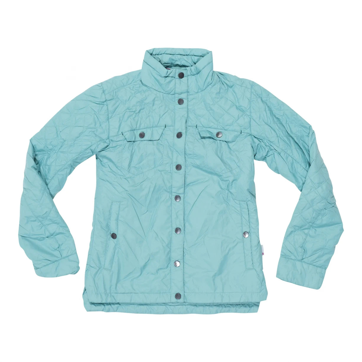 Stio Skycrest Insulated Snap Shirt-- Silk Blend Satin Velvet