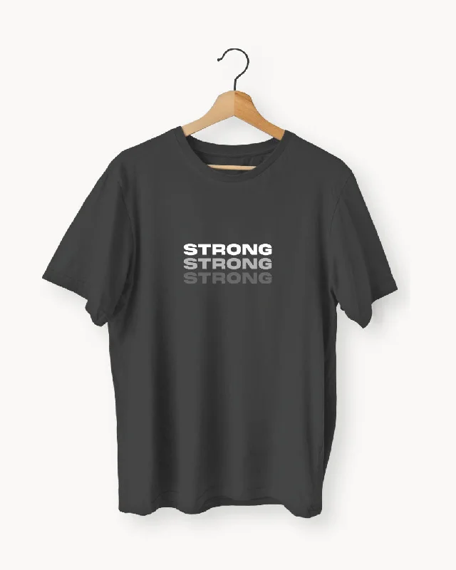 Strong Goddess T-Shirt-- V-Neck T-Shirt Long Sleeve Cotton