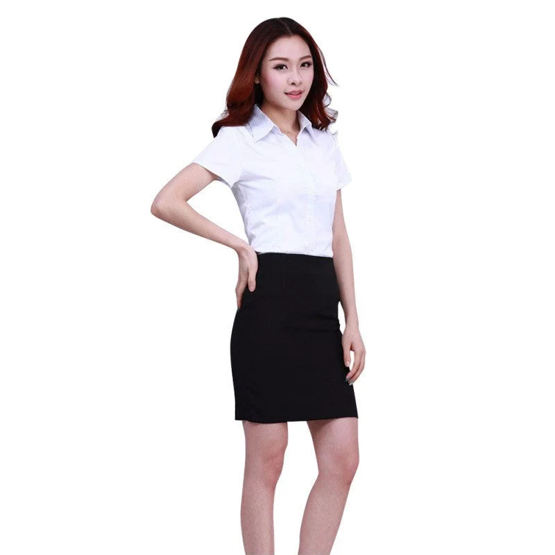 fashion White Shirt Women work wear Long Sleeve Tops Slim Women's Blouses Shirts plus size-- Mesh Fabric Canvas Fabric Denim Fabric fashion White Shirt Women work wear Long Sleeve Tops Slim Women's Blouses Shirts plus size-- Mesh Fabric Canvas Fabric Denim Fabric
