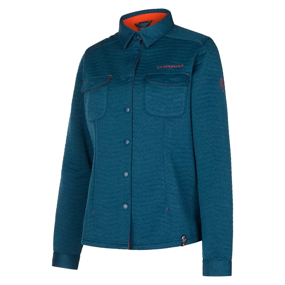 La Sportiva Spacer Shirt - Women's-- Terry Blend Velvet Blend Canvas Blend