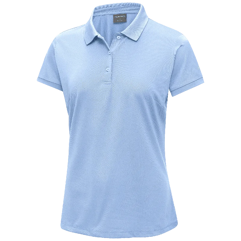 Mireya - Breathable short sleeve golf shirt-- Seamless Knitted Crochet