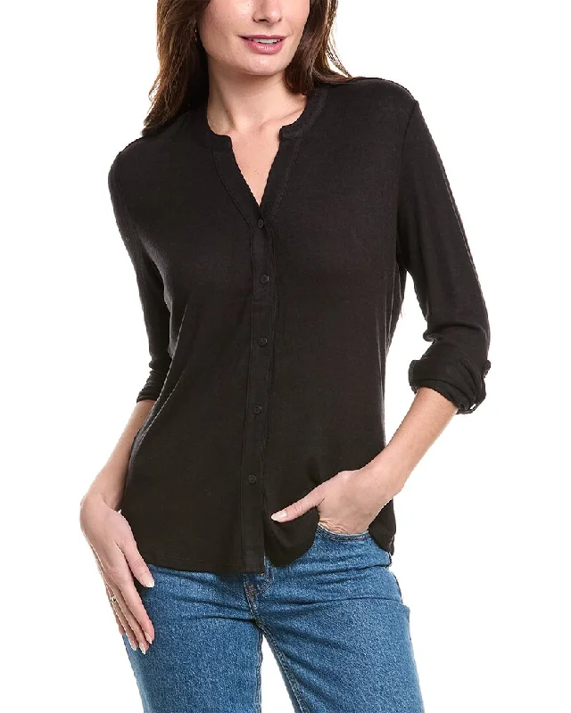 NIC+ZOE Sweet Dreams Convertible Sleeve Shirt-- Chenille Blend Fleece Blend Nylon Blend NIC+ZOE Sweet Dreams Convertible Sleeve Shirt-- Chenille Blend Fleece Blend Nylon Blend