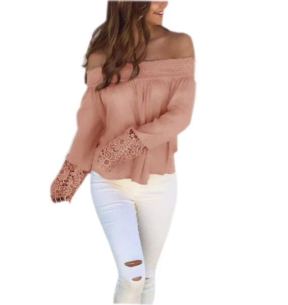 Off Shoulder Ladies Slash Neck T Shirt Plus Size Patchwork Slim T-shirt Female Clothing Tops-- Hooded Caped Shawl Collar Off Shoulder Ladies Slash Neck T Shirt Plus Size Patchwork Slim T-shirt Female Clothing Tops-- Hooded Caped Shawl Collar