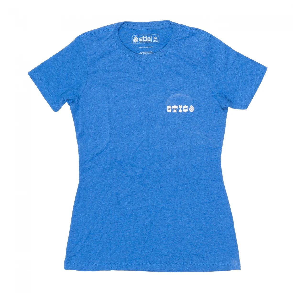 Stio Western Logo Tee Shirt - Women's-- Notch Collar Peter Pan Collar Cowl Neck