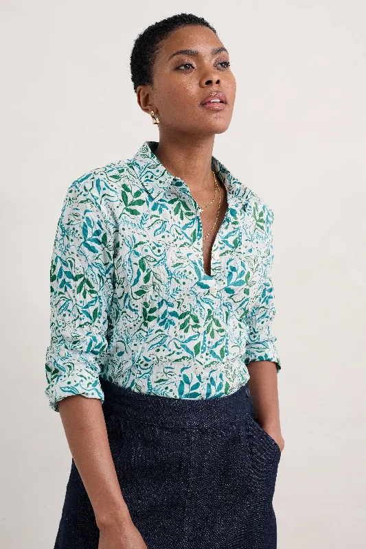 Seasalt Larissa Shirt in Wandering Peas Chalk-- Lace Blend Ribbed Blend Corduroy Blend Seasalt Larissa Shirt in Wandering Peas Chalk-- Lace Blend Ribbed Blend Corduroy Blend