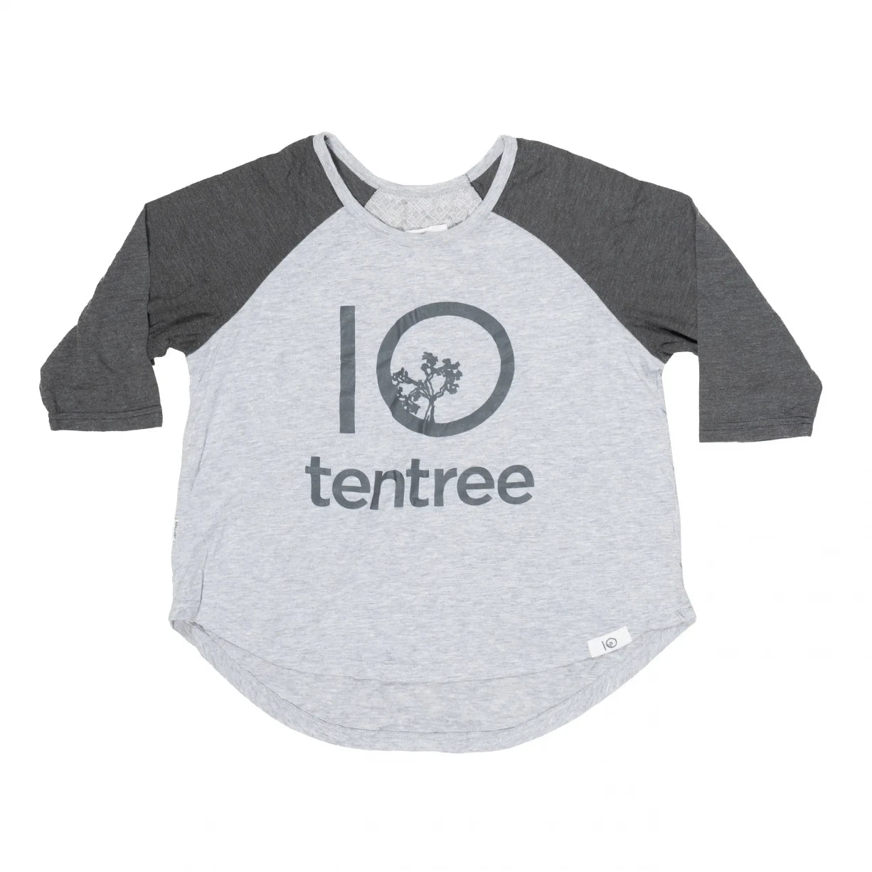Tentree Ten Logo 3/4 Sleeve T-Shirt - Women's-- Front Pockets Side Pockets Patch Pockets Tentree Ten Logo 3/4 Sleeve T-Shirt - Women's-- Front Pockets Side Pockets Patch Pockets