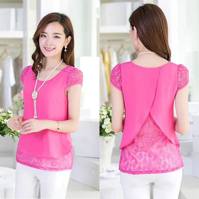 Short Sleeve Pink