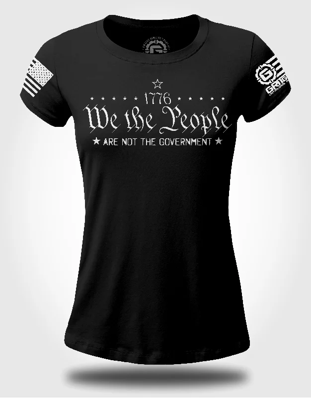 We the People Not Government Ladies T-shirt-- Knit Fabric Woven Fabric Fleece Fabric We the People Not Government Ladies T-shirt-- Knit Fabric Woven Fabric Fleece Fabric