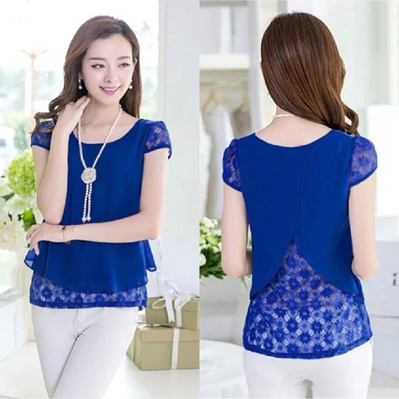 Short Sleeve Blue