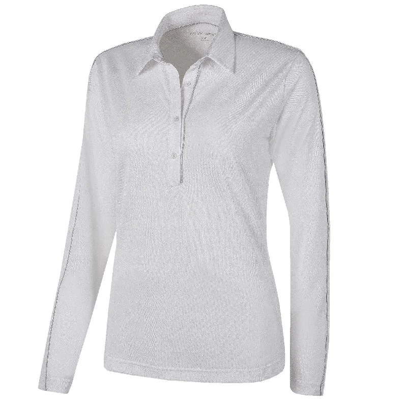 Monica - Breathable long sleeve shirt-- Welt Pockets Slit Pockets Flap Pockets