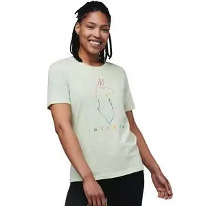 Cotopaxi Electric Llama T-Shirt-- Spandex Blend Rayon Blend Denim Blend
