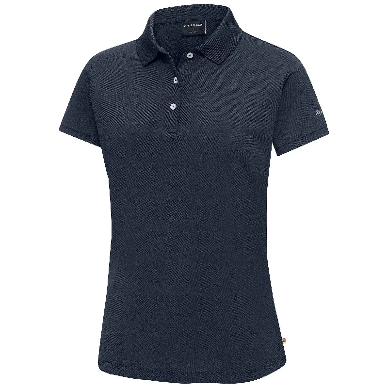 Mireya - Breathable short sleeve golf shirt-- Fleece Nylon Spandex