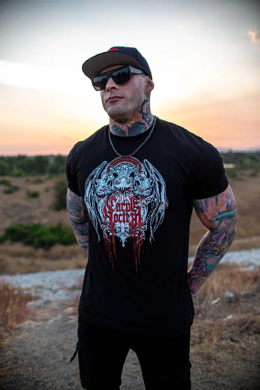 Carpe Noctem T-Shirt-- Thin T-Shirt Open Front Quick Dry