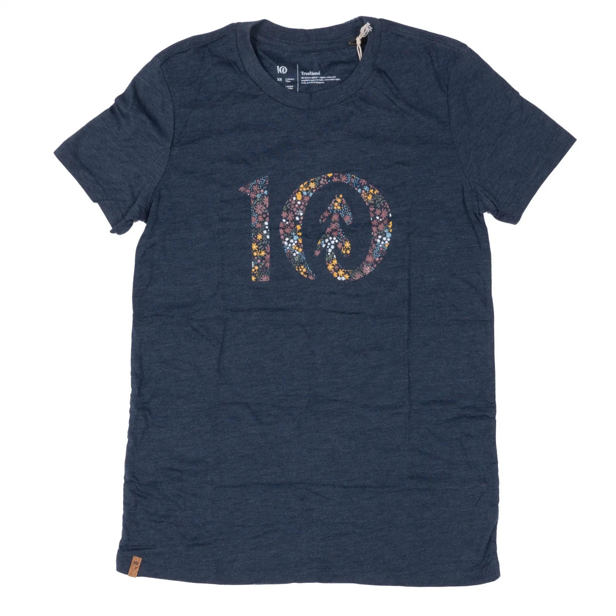 Tentree Wildfields Ten T-Shirt - Women's-- Cotton Fabric Linen Fabric Terry Fabric