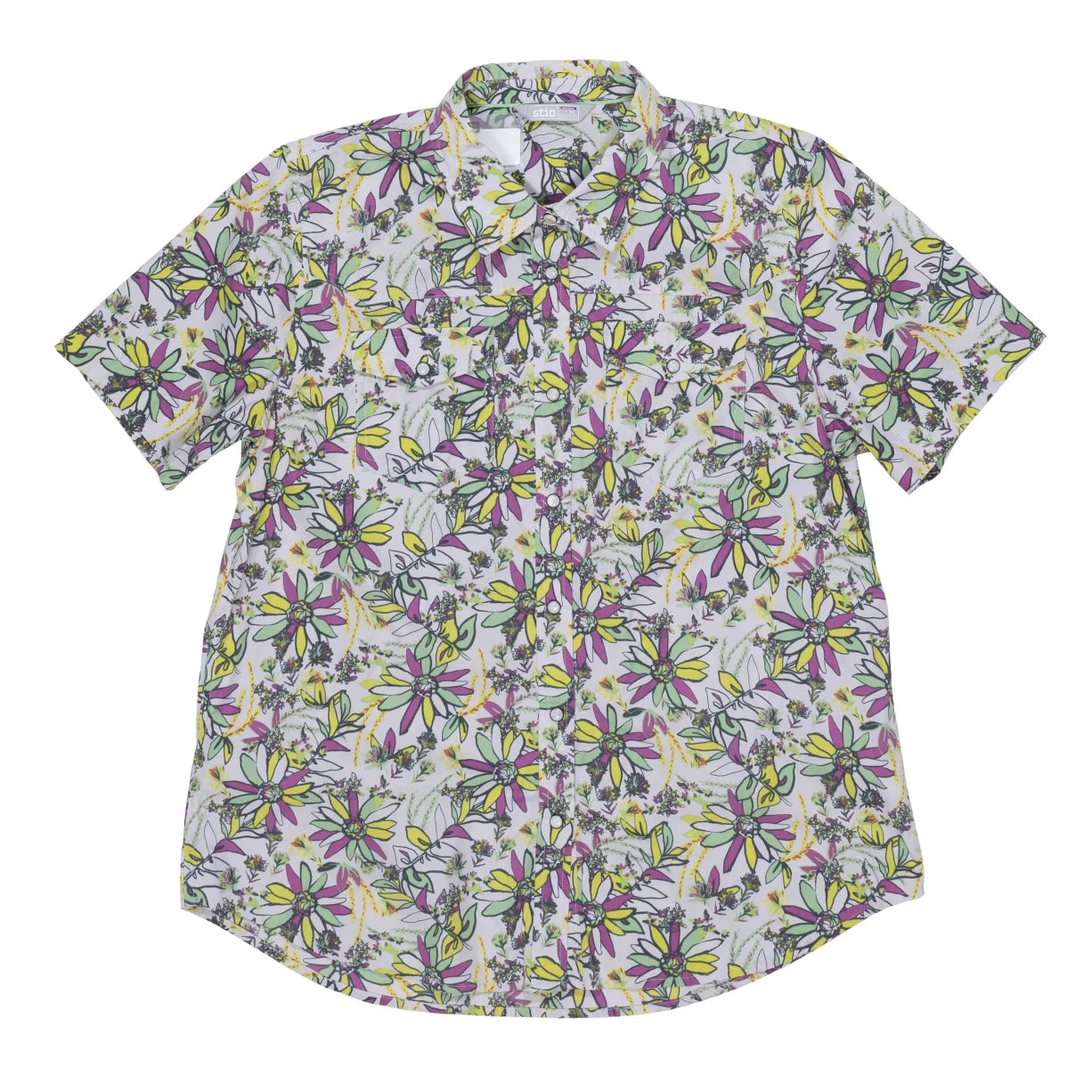 Stio Curtis Camp Shirt SS - Women's-- Terry Blend Velvet Blend Canvas Blend