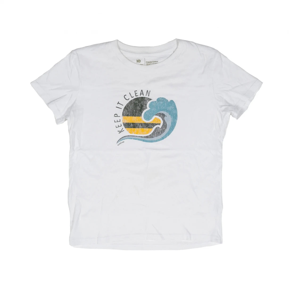 Tentree Keep It Clean T-Shirt - Women's-- Jersey Fabric Tulle Fabric Batik Fabric