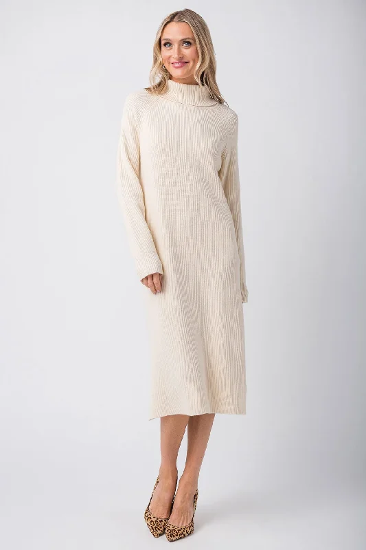 Mystree Turtle Neck Midi Sweater Dress Tunics Occasion special