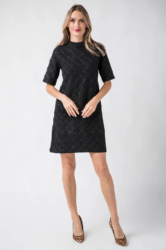 Lost + Wander Nouveau Noir Shift Mini Dress Tunics New arrival