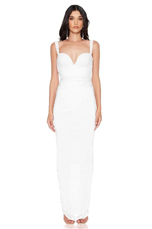 Nookie Marlowe Maxi Dress - White Tunics Hiking breathable