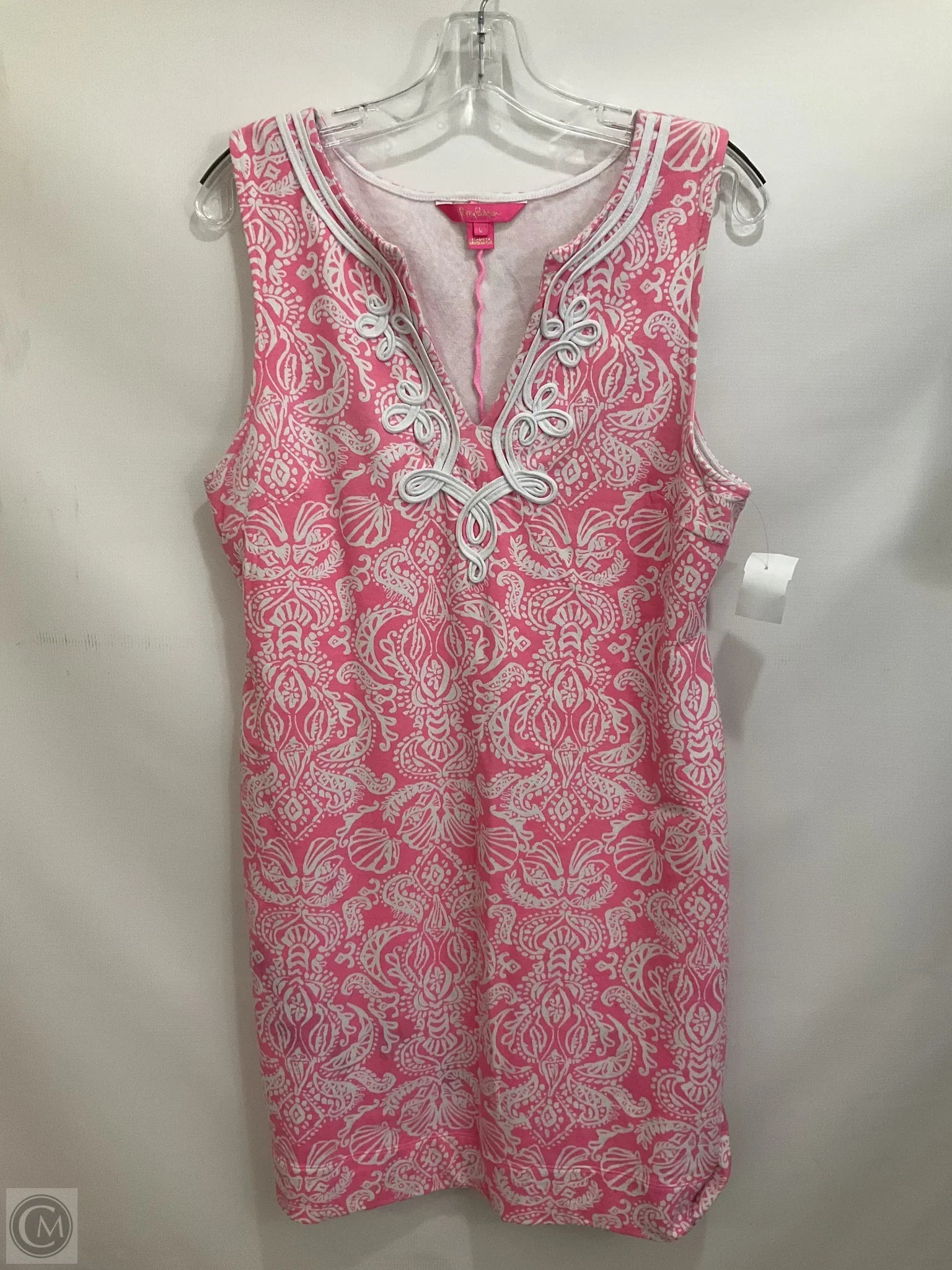 Dress Designer By Lilly Pulitzer In Pink, Size: L Tunics Recommended stylist