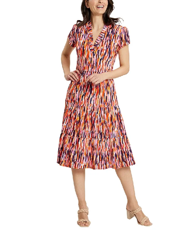 Jude Connally Libby Fit & Flare Dress Elegant Long Evening
