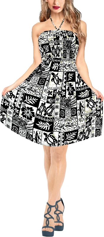 LA LEELA Tropical Print Tube For Women Beachwear Hawaiian Female Tube Dress Maxi Skirt Swimsuit Coverup Floral Print girly LA LEELA Tropical Print Tube For Women Beachwear Hawaiian Female Tube Dress Maxi Skirt Swimsuit Coverup Floral Print girly