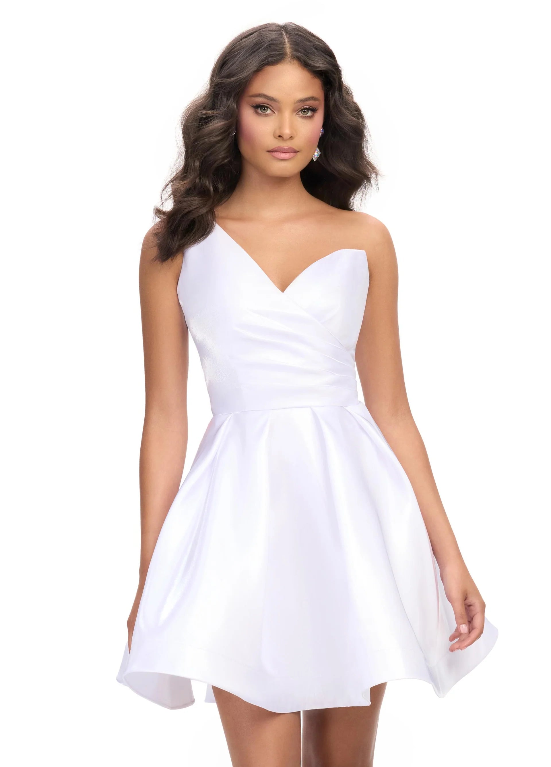 Taesha Mini Dress Elegant Lace Mini Dress