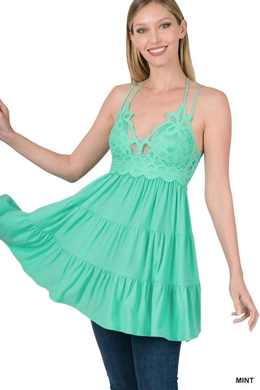 Havannah Mini Dress (Mint) Trendy Bodycon Mini Dress