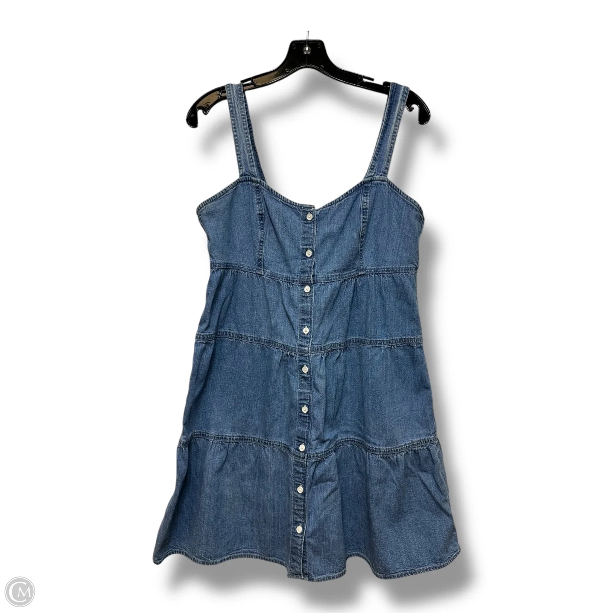 Dress Casual Short By Levis In Blue Denim, Size: M Tunics Fleece cozy