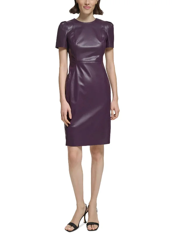 Womens Semi-Formal Short Sheath Dress Tunics Fashionable trendy
