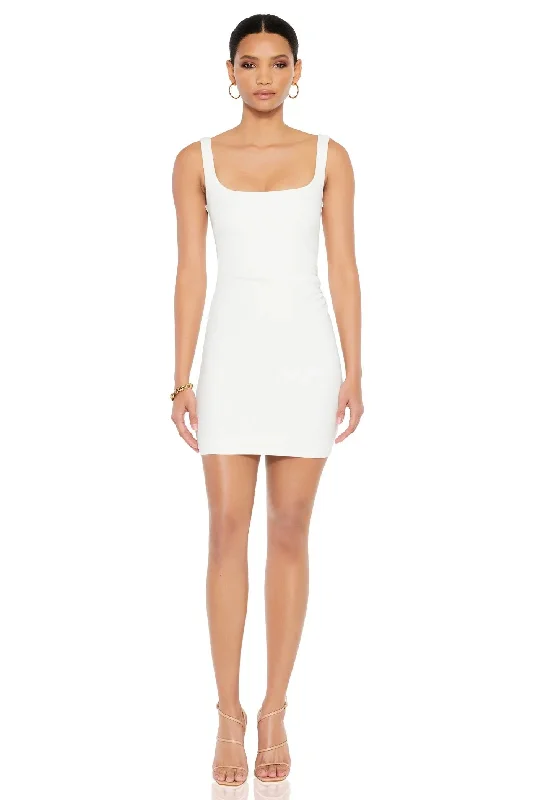 Nookie Glory Mini Dress - Ivory Tunics Canvas sturdy