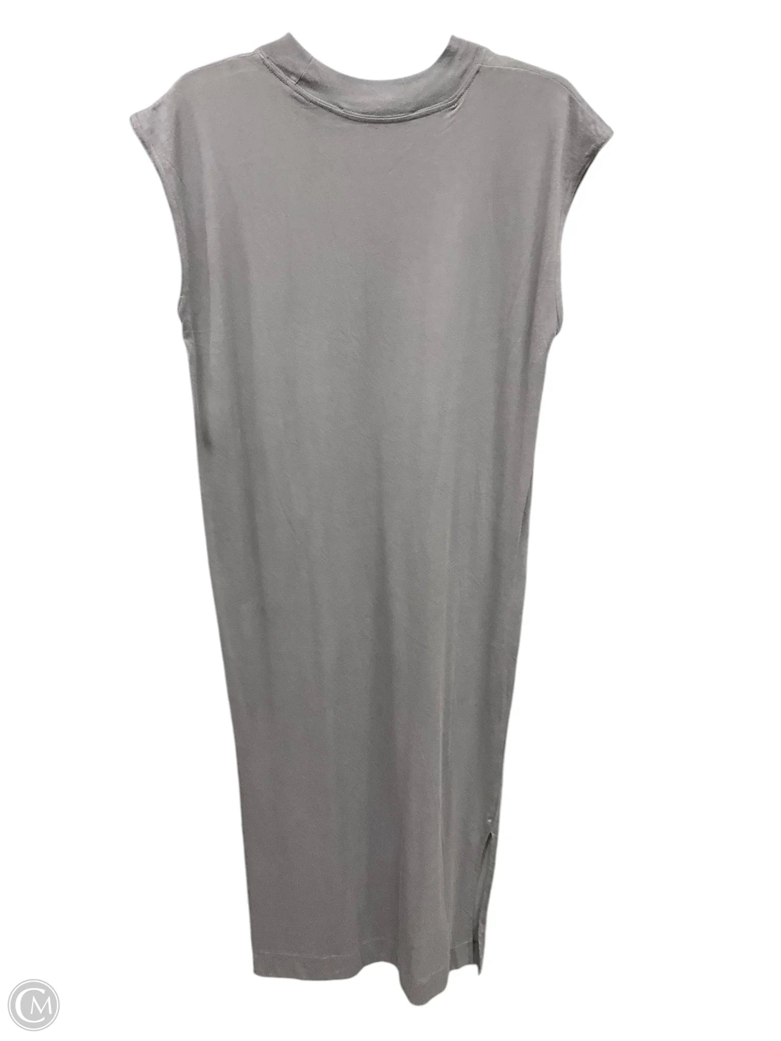 Dress Casual Midi By Free People In Grey, Size: Xs Tunics Silk luxurious