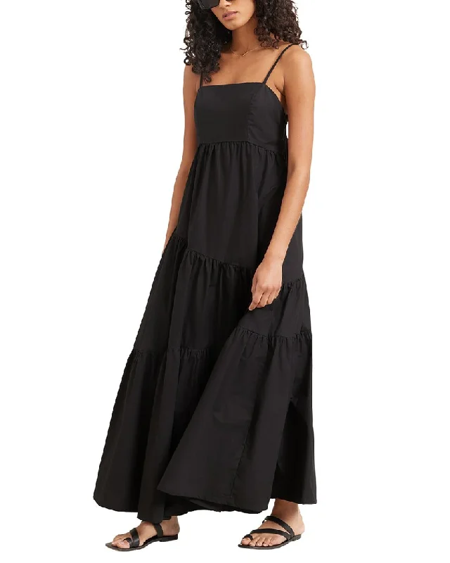 Modern Citizen Lena Tiered Maxi Dress Tunics Chic elegant