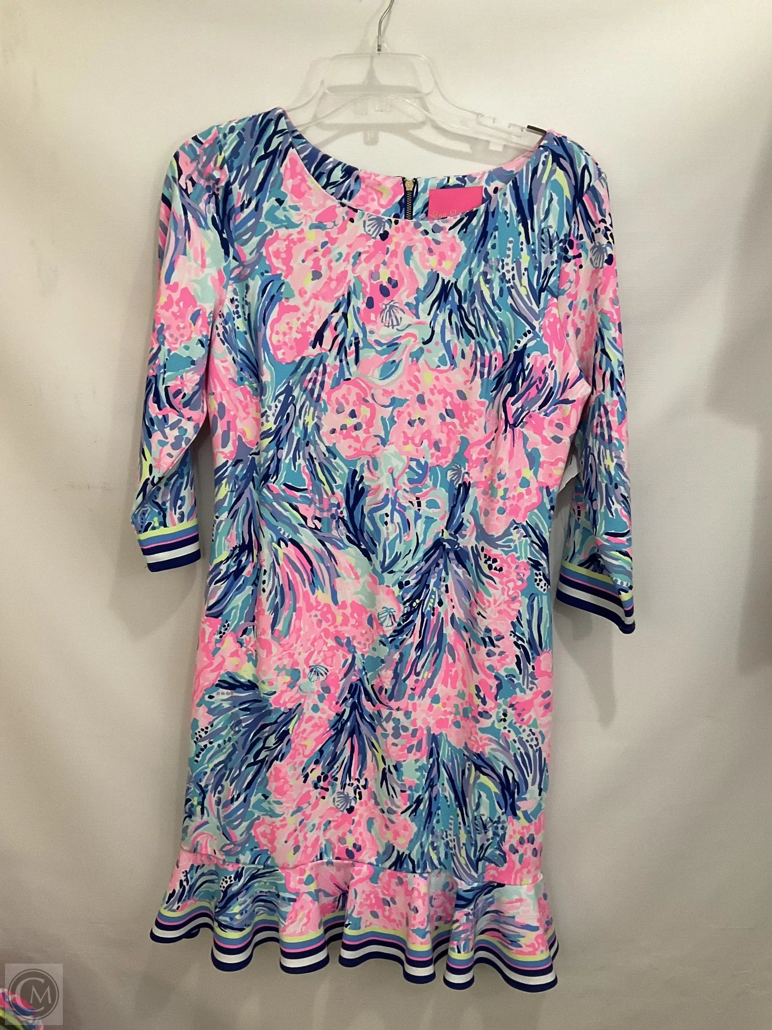 Dress Casual Midi By Lilly Pulitzer In Multi-colored, Size: L Tunics Timeless classic