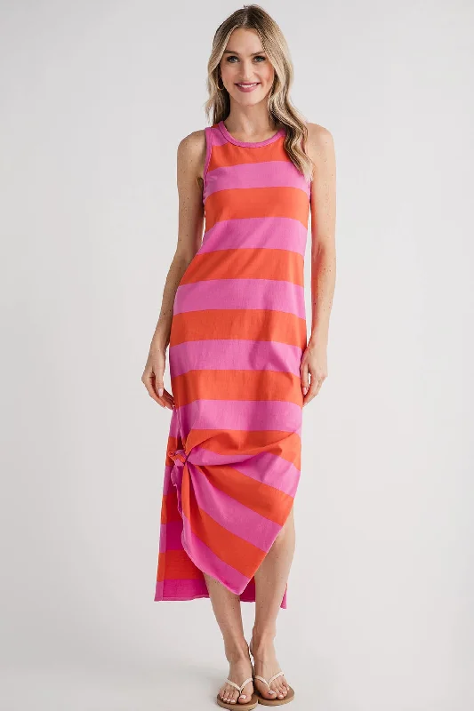 RD Style Striped Maxi Dress Tunics Timeless classic