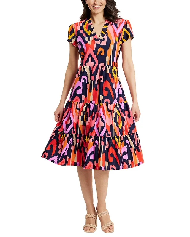 Jude Connally Libby Fit & Flare Dress Tunics Travel practical