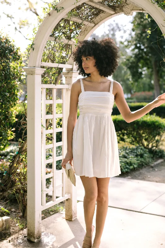 Corinne Pleated Mini Dress Fashionable Party Mini Dress