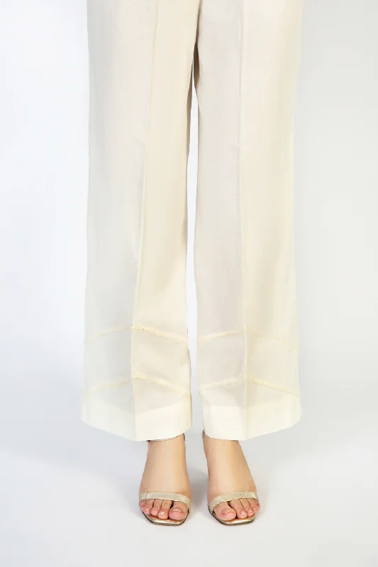 Dyed Cambric Trouser Trousers Denim Blue