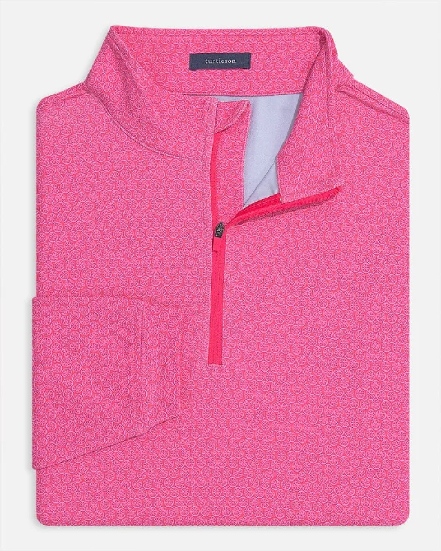 Axl Quarter-Zip Pullover - Closeout Set Sleeve Pullover