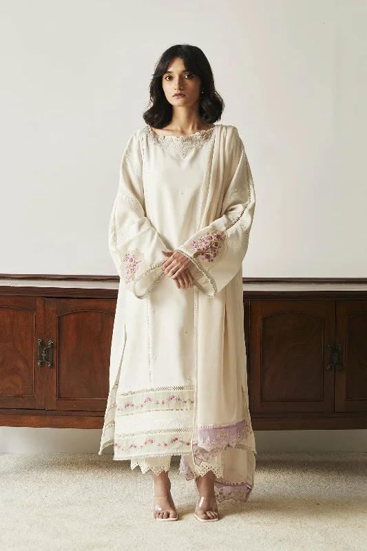 Pakistani Long Kameez with Trousers and Dupatta Suit Trousers Prom Sequined