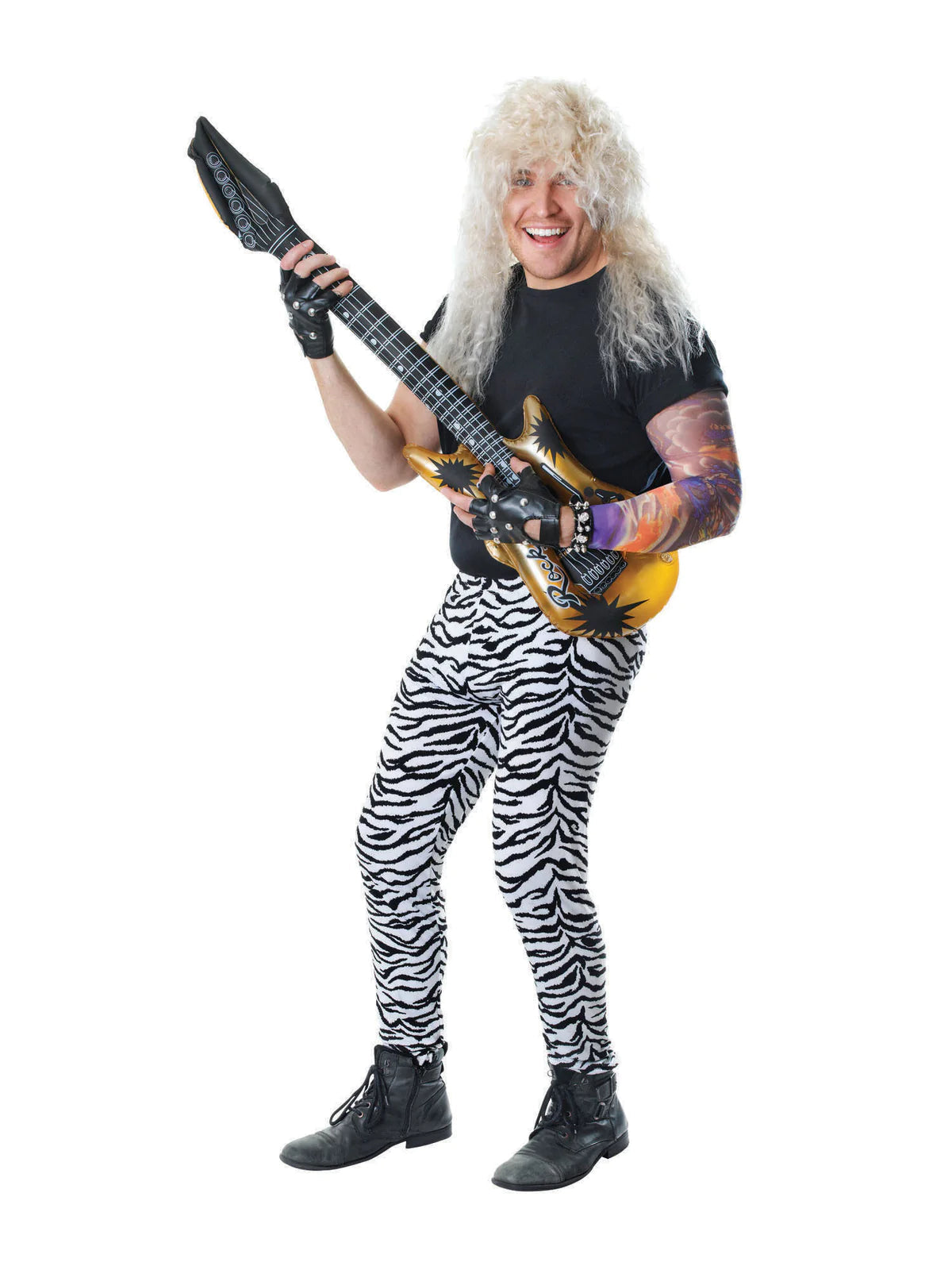 Zebra Print Trousers Adult Rocker Costume Trousers Exclusive Limited