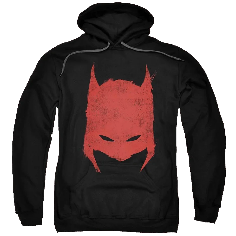 Batman Hacked & Scratched - Pullover Hoodie Kimono Neck Pullover
